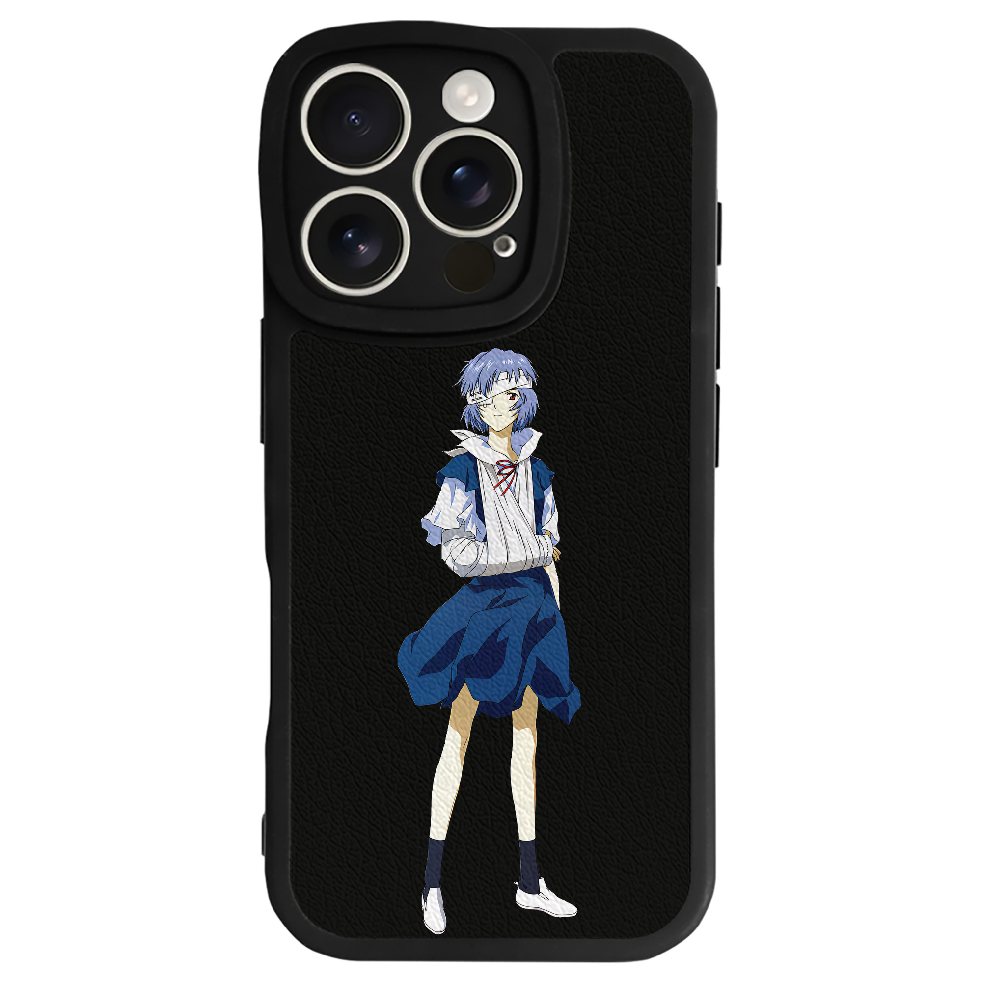 （画像用） EVA 新世紀エヴァンゲリオン 【iPhone 16シリーズ対応】シリコンスマホケース（レザー調） 材質：シリコン